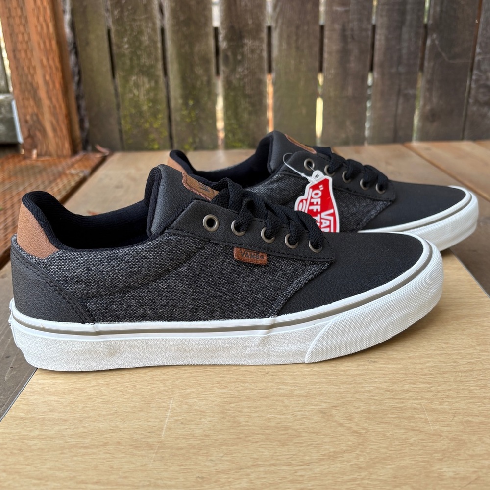 Vans Men’s Atwood DX Black Daschund Shoes NWT Gray/Black Sz 8.5